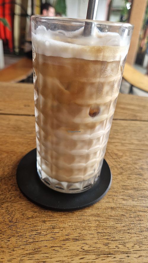 Iced latte at We Are Coffee & Bar in Southern Province