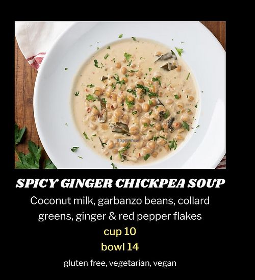 Vegan Soup  at Biergarten in Huntington Beach