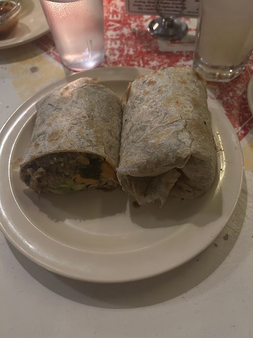 Vegan burrita   at Tacombi in New York