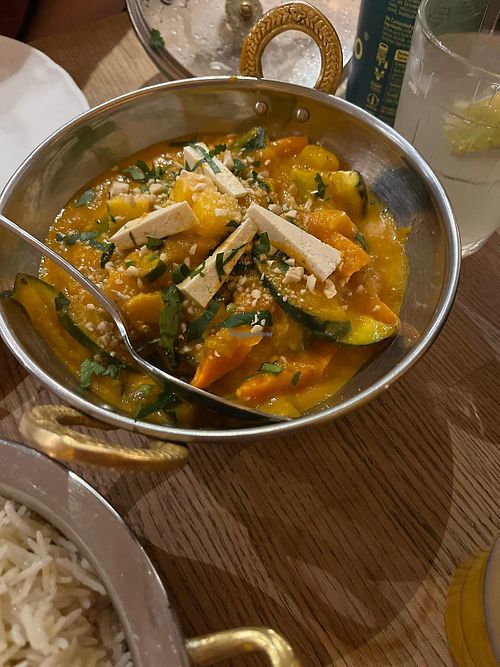 Vegetable Mango mit Tofu at Mango South Asian Kitchen in Niedersachsen