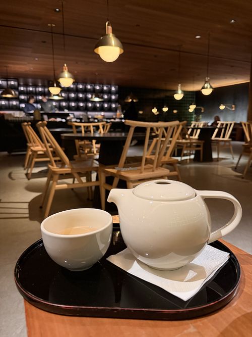 Tea room area  at HKG - Cathay Pacific The Pier Business Lounge - 國泰航空 「玉衡堂」商務貴賓室 in New Territories