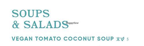 Vegan Soup  at Feast & Fareway in Coronado