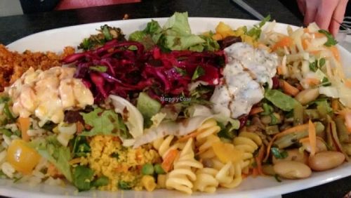 mixed awesome salad at Kiez Vegan - Kortestrasse in Berlin