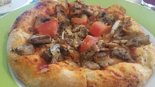 Pizza at Kiez Vegan - Kortestrasse in Berlin