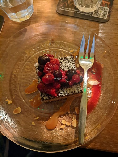 Chocolade en kokos bonbon at Café Herman in Noord-brabant