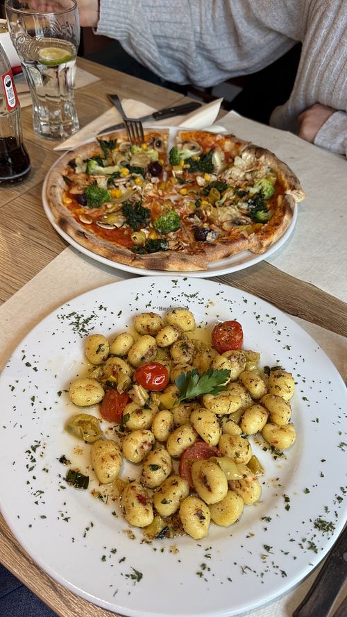 Gnocci und Pizza  at Pizzeria Ristorante DaGiuseppe in Vorarlberg