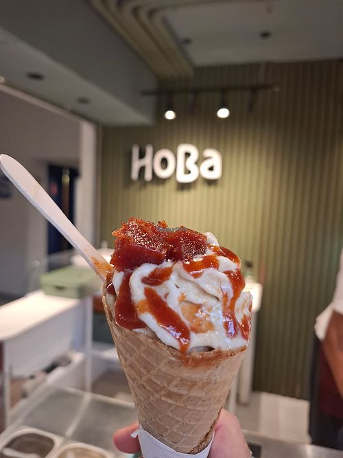 Sorvete de milho at Sorvetes Hoba - Laranjeiras in Rio De Janeiro