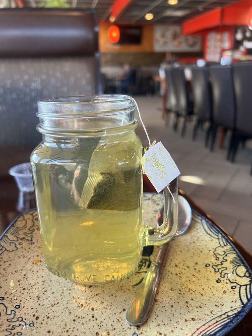 Hot Green Tea  at Otsuka Ramen in Tampa