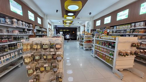 Organic market at Naturalmente Rico in Huánuco