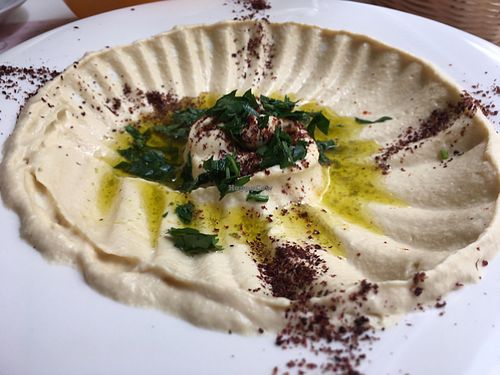 hummus  at Malak in Santiago De Compostela