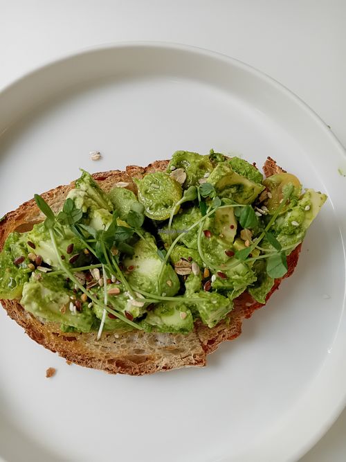 Avocado on toast  at Eat Around the Corner in Maharashtra