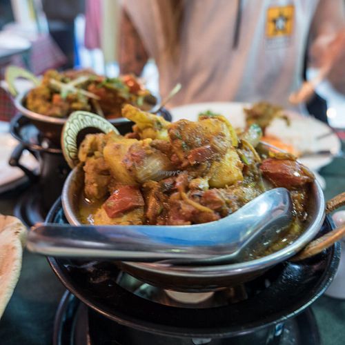 Vegan Aloo Gobi at Royal Restaurant in Hua Hin
