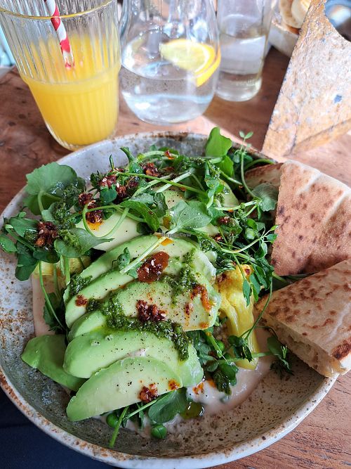 Lunch plate (veganized) at An - Bairro Alto in Gelderland
