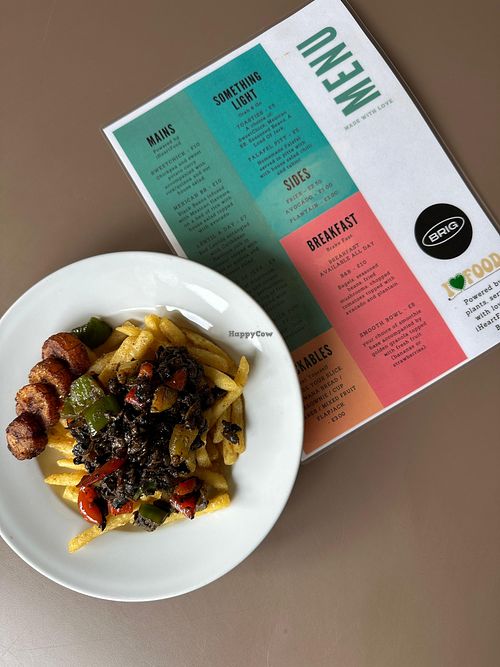 Load of jerk at BRIG Café at the Warehouse in Birmingham