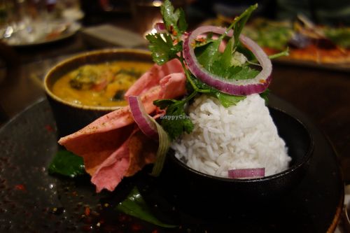 Vegetable Panang Curry (vegan) at BRASSERIE Saarbrücken in Saarland
