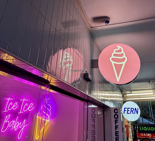 Business front.  at Scrunchy Millers Real Fruit Ice Cream & Gelato Auckland City in Auckland