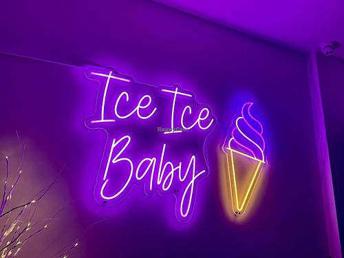 Décor.  at Scrunchy Millers Real Fruit Ice Cream & Gelato Auckland City in Auckland
