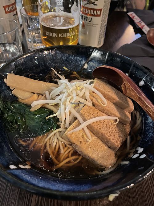 Vegan Shoyu ramen  at Tonari Ramen in Stockholms Län
