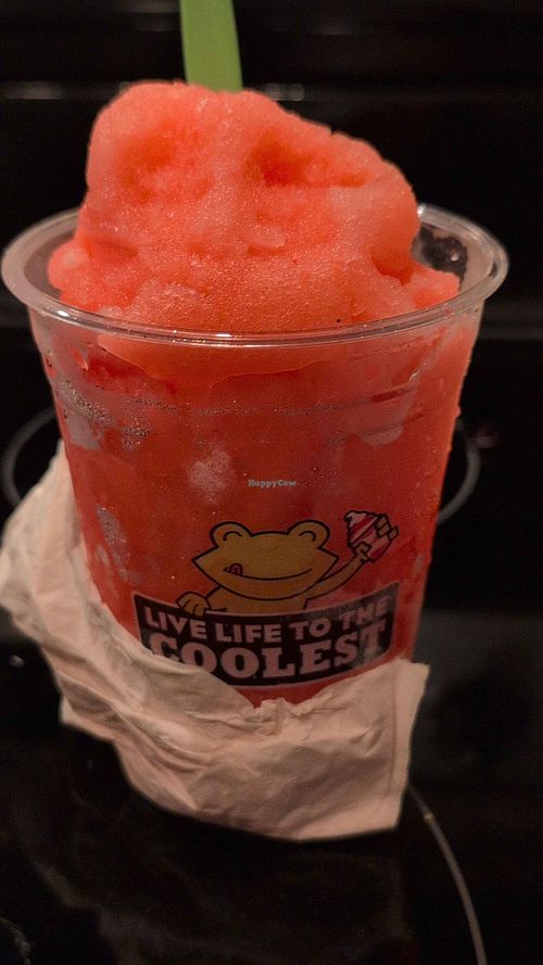 Cotton Candy (Please excuse it being slightly melted, as I was not able to take a photo right away) at Jeremiah's Italian Ice in Palm Coast