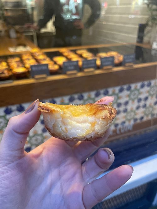 Vegan pastel de NATA   at Mister NATA in Noord-holland