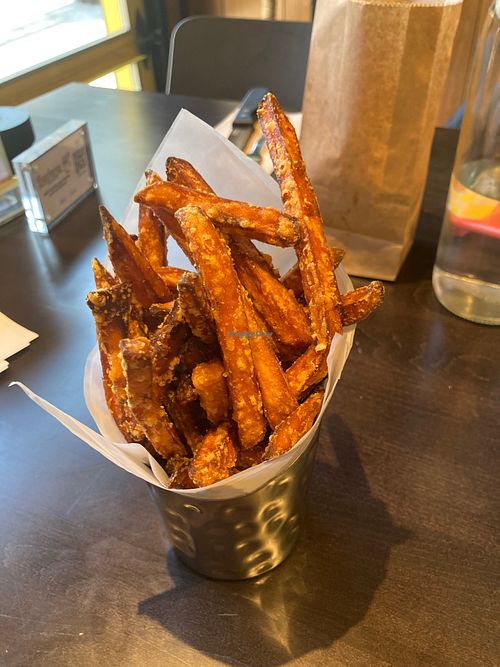 Sweet potato fries at Bareburger - Upper East Side in New York