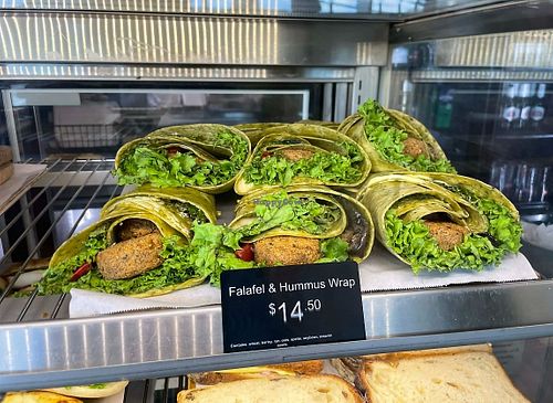 felafel (not marked as vegan but staff said it was) at Hudsons in Auckland