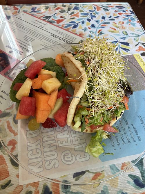 Veggie Pita   at East Shore Cafe in Daphne