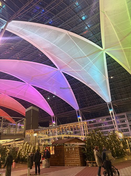 Location   at Wintermarkt Flughafen München in Freising