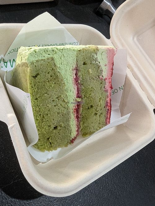 Matcha cake at Matcha Bar - Legaspi Village in Metro Manila