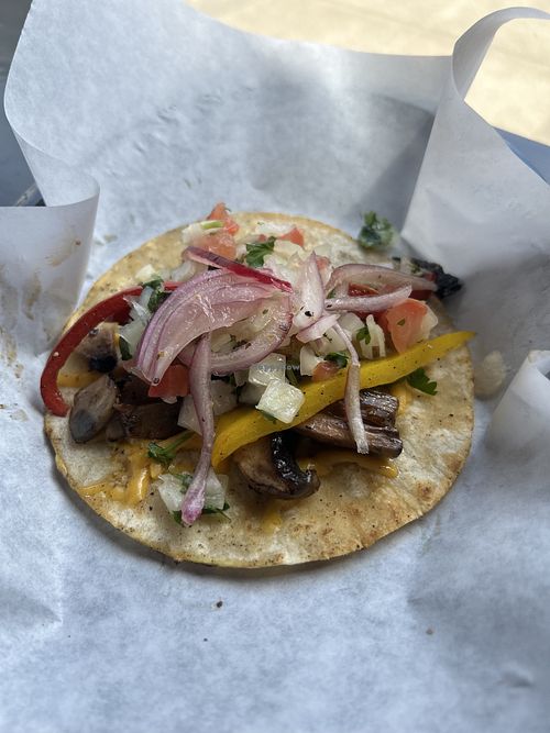 Vegan taco  at La Osita PDX in Portland