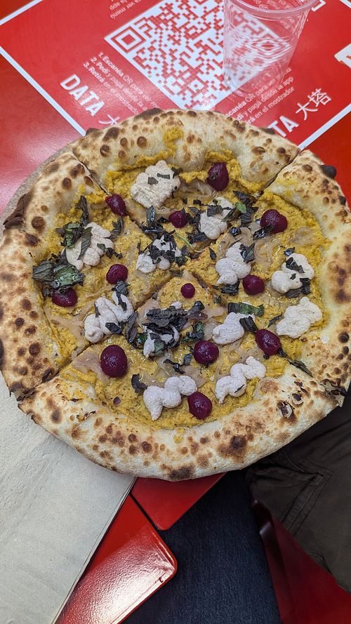 Choclos y castañas at Pizza Data in Buenos Aires