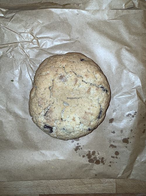 Chocolate Chip Cookie (Deceptively Good). Doesn’t Look Like Much But Is Divine.   at BEK sourdough bakery - Gosport in Gosport