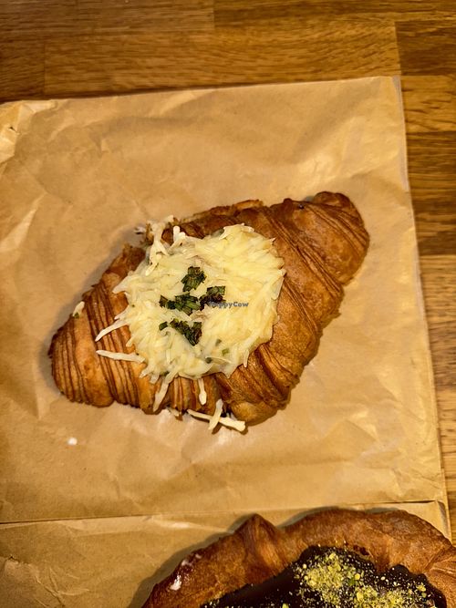Béchamel Croissant.  at BEK Sourdough Bakery in Gosport