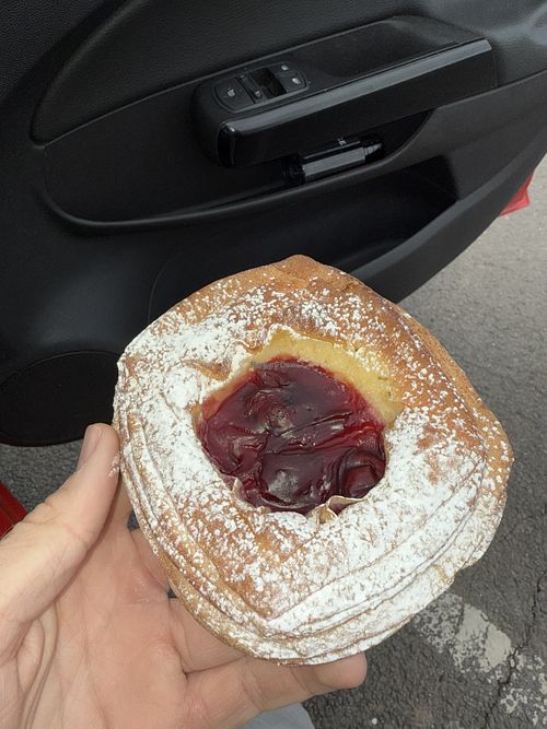 Cherry And Custard Danish (The Best).   at BEK sourdough bakery - Gosport in Gosport