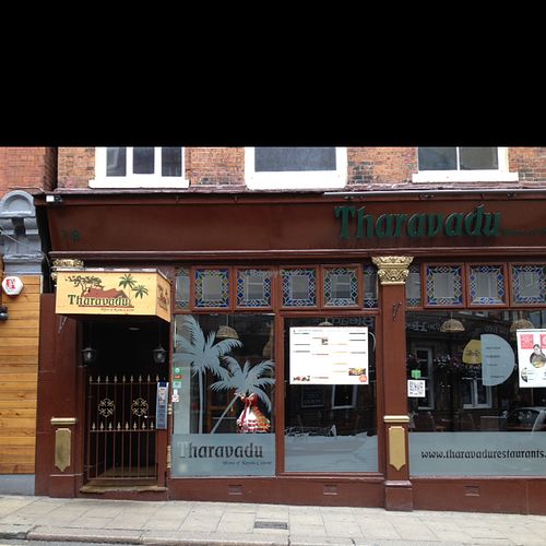 outside  - next door to Bundobust  at Tharavadu in Leeds