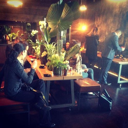 beautiful breakfast area at Breakfast at Vicinity in Sydney