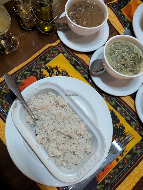Coconut rice at Graciana, O Sabor Da Tradição in Maputo