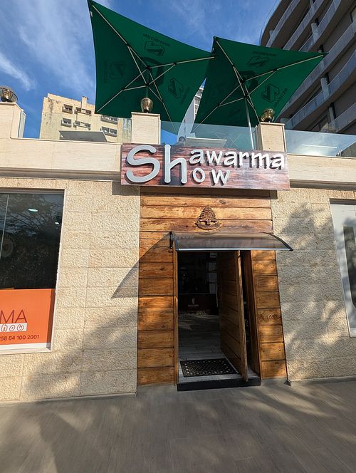 Outside at Shawarma Show in Maputo