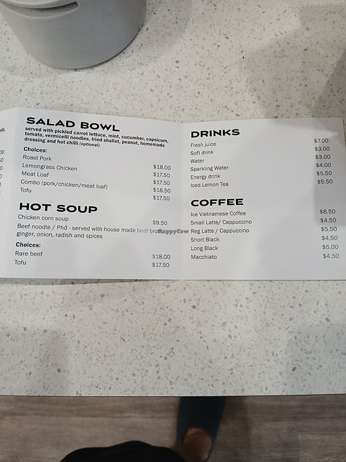 More options at Madame Banh Mi in Old Noarlunga