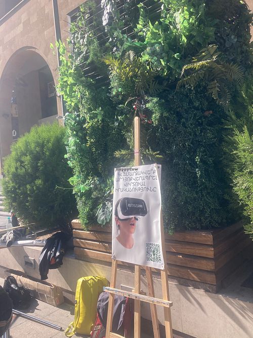 VR at Yerkratsiner  in Yerevan