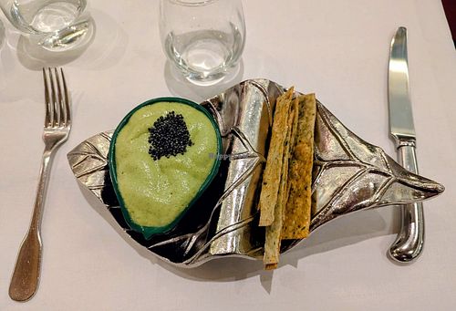 Spicy Avocado Purée at The Ivy Cardiff in Cardiff