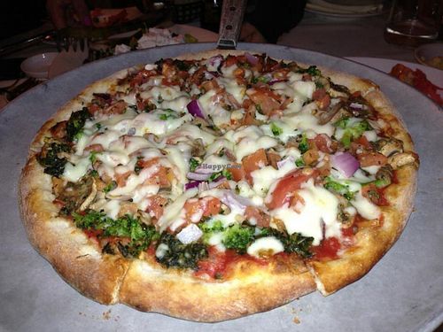 Best thin crust New York style pizza in Scranton!!  at Nina's 5 Star Veggie Pizza in Scranton