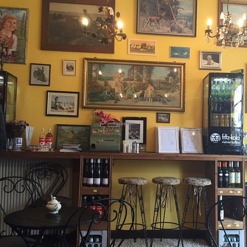 interior  at Cafe Vreigeist in Monchengladbach