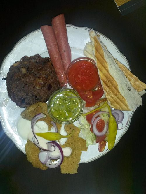 A little bit of everything at Cafe Vreigeist in Monchengladbach