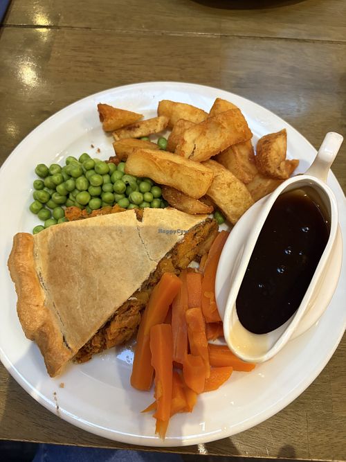 Sweet potato and butternut squash pie  at The Ferguson Fawsitt in England