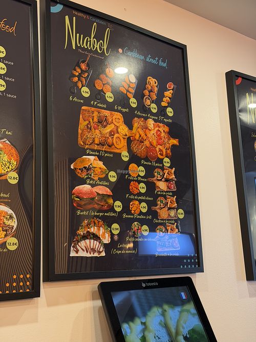 Menu  at NUABOL Angers in Pays De La Loire