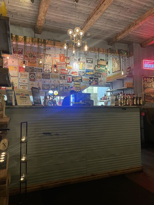 You order your food in the bar.   at The Border in Stockholms Län