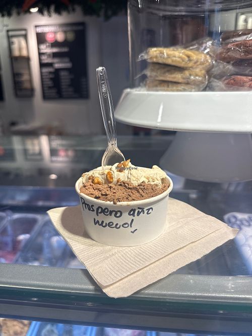 Very good macadamia and Nutella vegan flavors!  at Patti Gelateria Santo Domingo in Bolívar