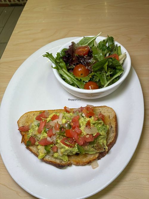 Avocado toast   at The Toasted Yolk Cafe in Mobile