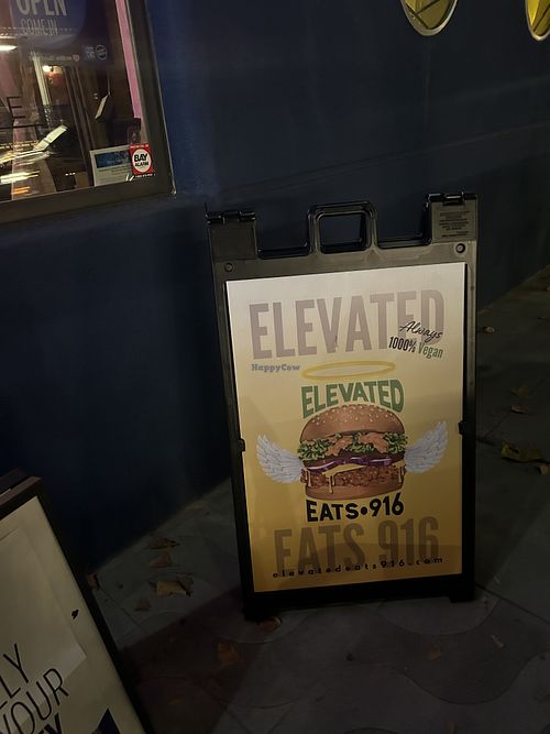 Entrance  at Elevated Eats 916 in Sacramento